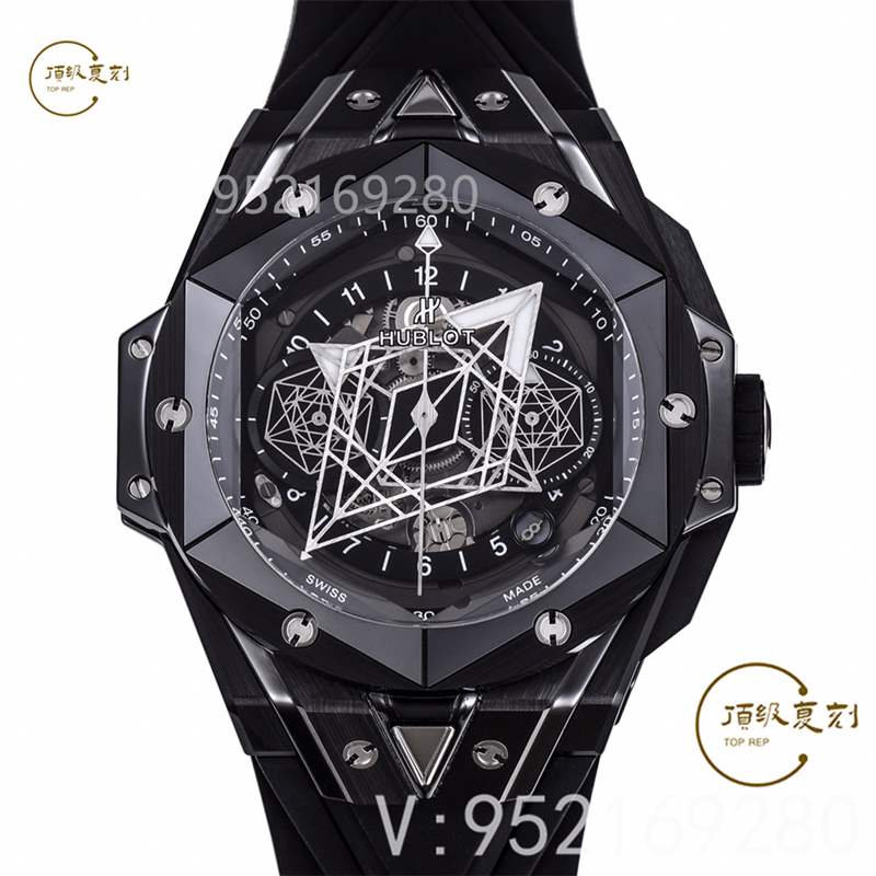 ZF廠宇舶刺青二代黑色陶瓷big bang大爆炸復刻表做工如何-復刻表