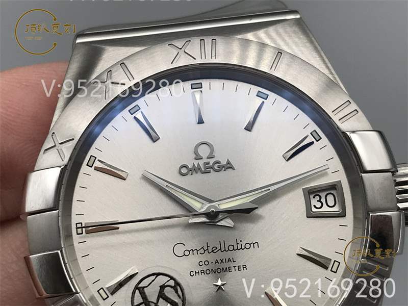 VS廠歐米茄星座復刻表對比正品評測-8500一體機功能對版-復刻表