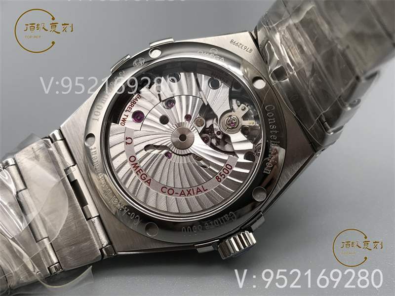 VS廠歐米茄星座復刻表對比正品評測-8500一體機功能對版-復刻表