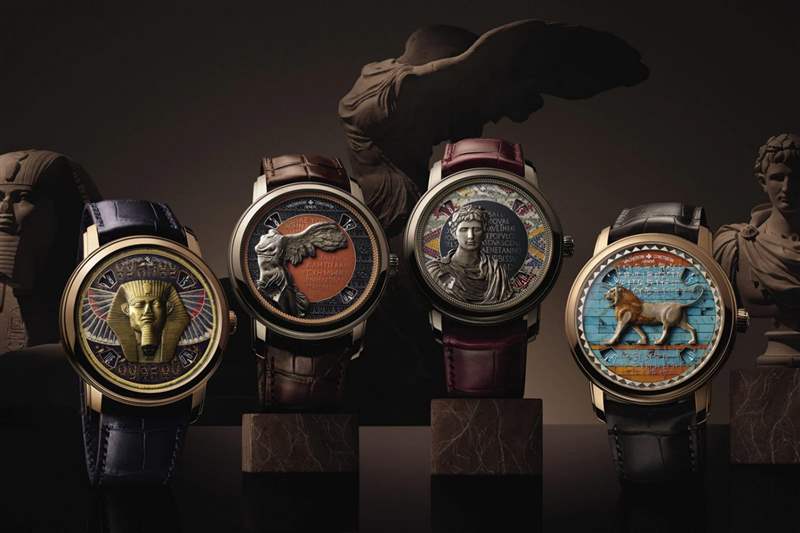 江詩(shī)丹頓 x Louvre Métiers d'Art四款新表向偉大文明致敬-復(fù)刻表