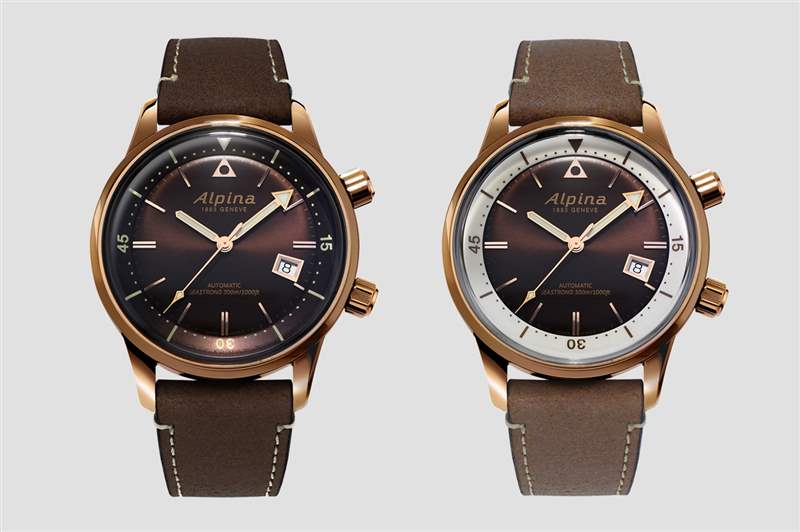 Alpina Seastrong300米潛水手表-復刻表