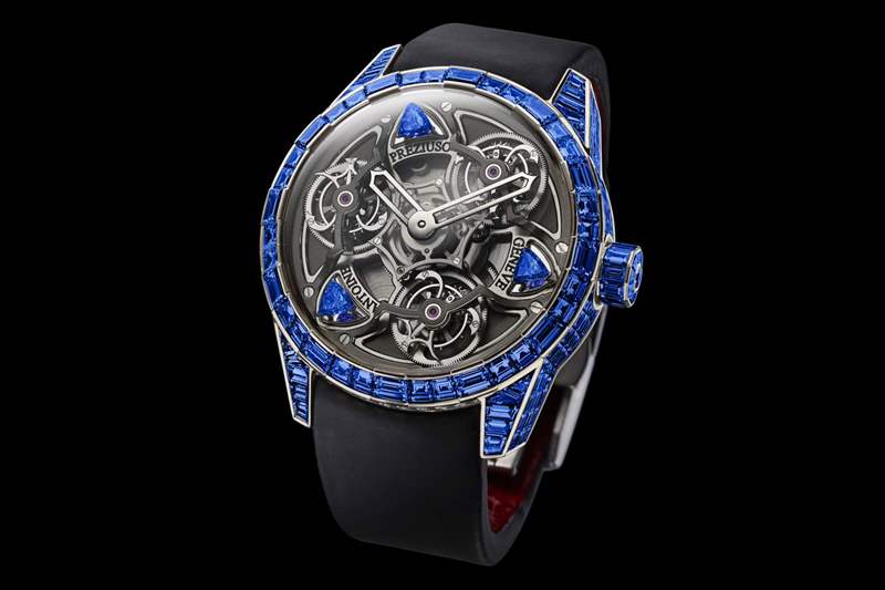 介紹：Antoine Preziuso TTR3 藍色均衡器頻率手表-復刻表