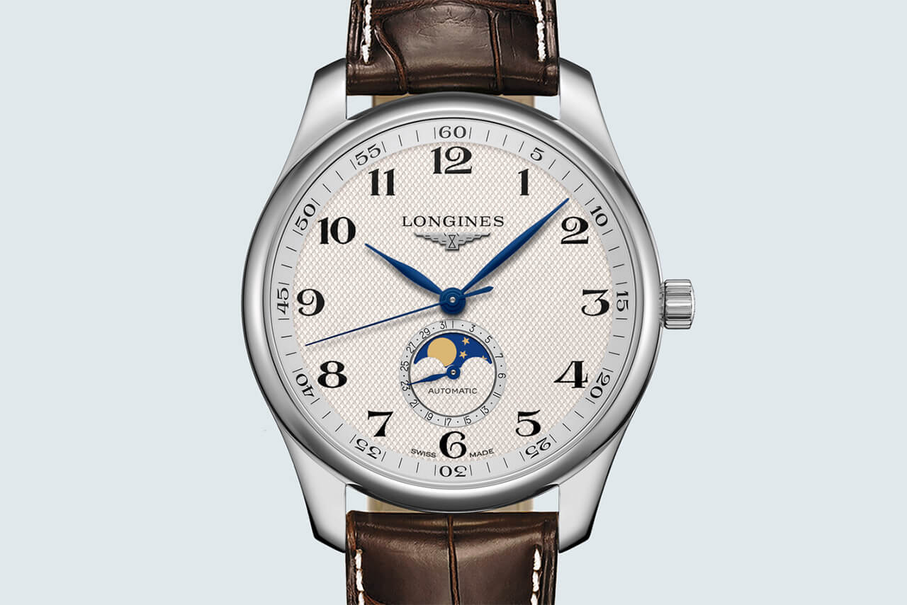 浪琴表大師系列月相手表介紹-復(fù)刻表