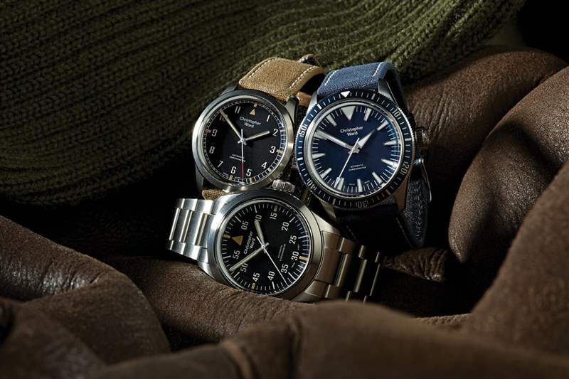 克里斯托弗·沃德 (Christopher Ward) 個(gè)性軍表系列-復(fù)刻表