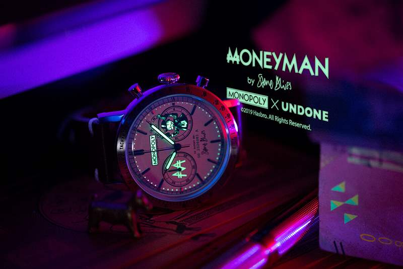 玩具反斗城Monopoly X Undone MONEYMAN手表系列-復刻表