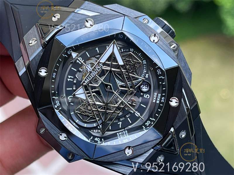 RS廠宇舶恒寶big bang刺青二代陶瓷復刻表做工評測-復刻表