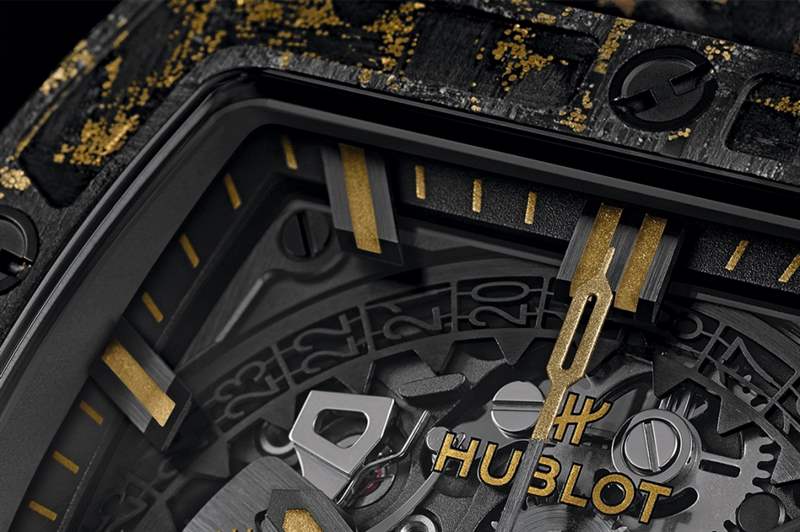 黑金不敗.恒寶Hublot Spirit of Big Bang Carbon Gold Tiger-復(fù)刻表