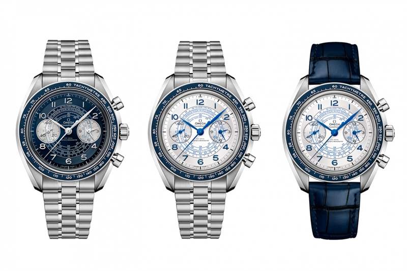 Omega歐米茄2021最新Speedmaster Chronoscope不一樣的古典優(yōu)雅-復(fù)刻表