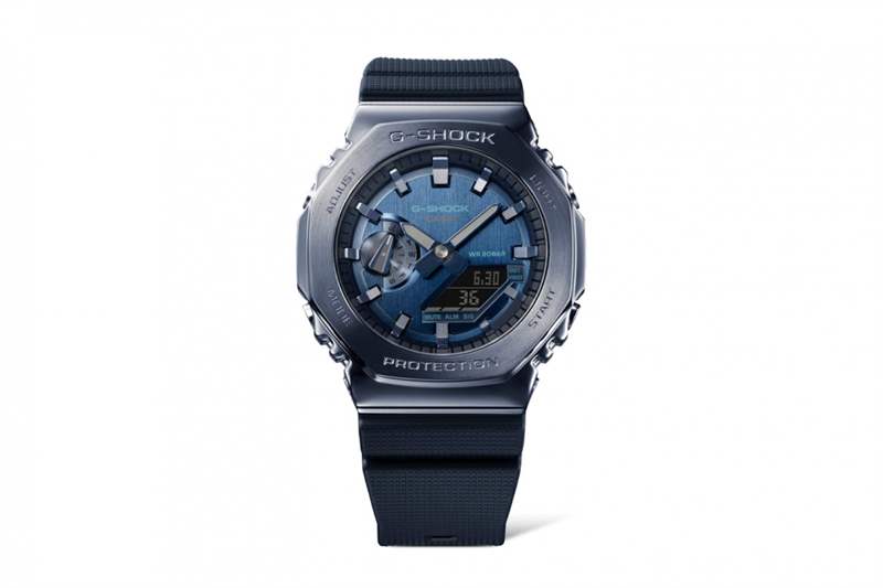 期待而久2021最新Casio G-Shock GM-2100換上精鋼表殼-復刻表
