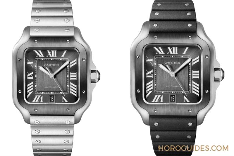 黑魂模式啟動(dòng)！卡地亞Santos de Cartier大型款-復(fù)刻表