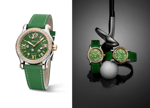 不只閃耀，蕭邦以Happy Sport系列表款頌揚女性無拘自主的躍動樣貌-復刻表