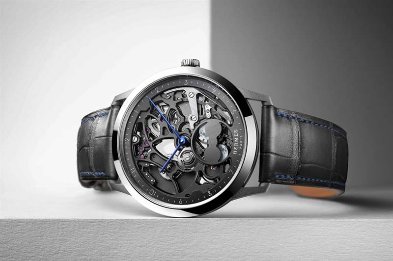 HERMèS愛馬仕的華麗雙月｜最新Slim d'Hermès Squelette Lune-復刻表