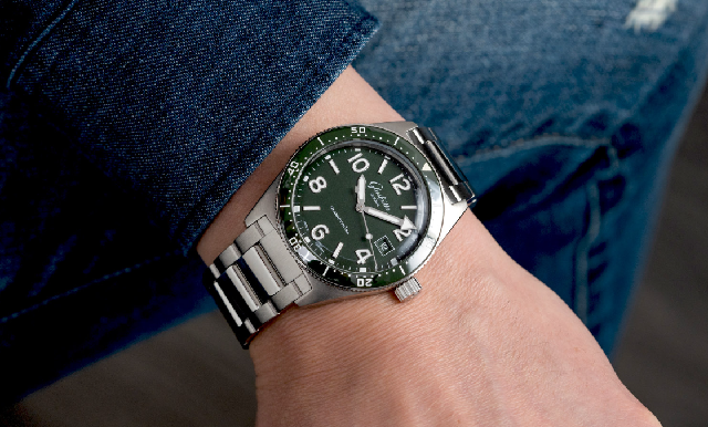 值得你認(rèn)識的德系血統(tǒng)綠水鬼｜格拉蘇蒂原創(chuàng)SeaQ潛水表蘆葦綠新色-復(fù)刻表