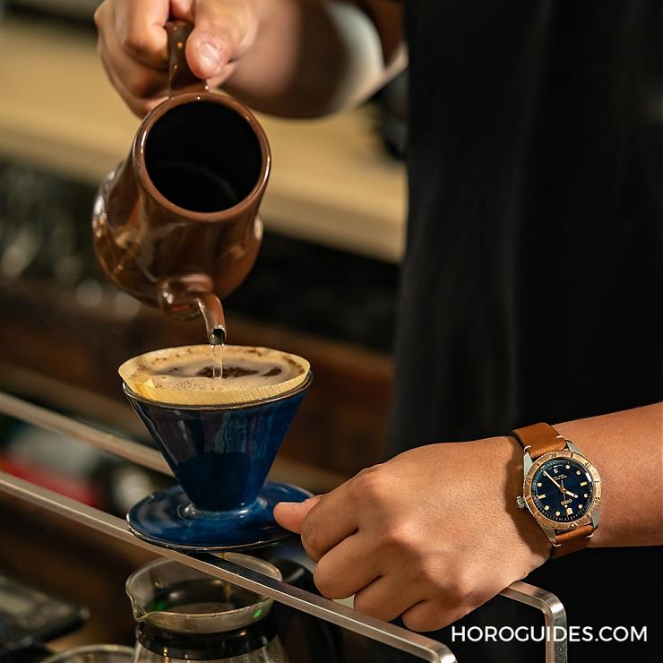 用時間換得醇厚滋味，ORIS x Congrats Cafe-復刻表