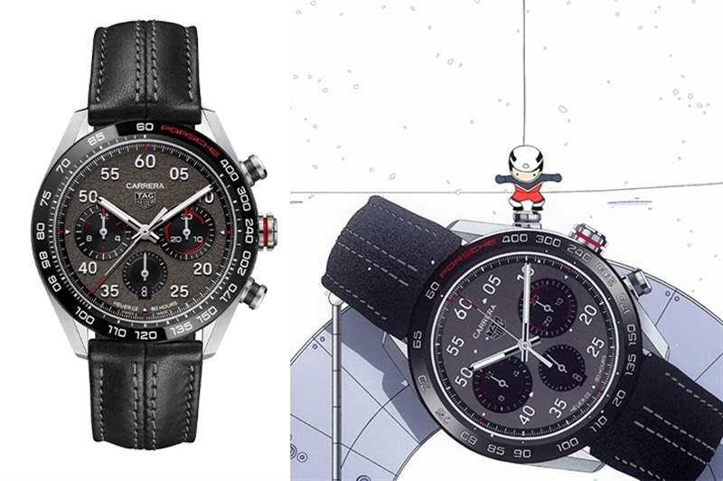 泰格豪雅眾代言人Q萌現身，為圣誕節挑表選禮獻計！-復刻表