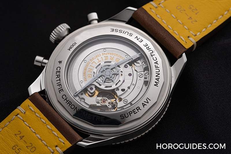 立志飛翔的魅力百年靈就是知道｜Super AVI航空計時碼表戰機特別版-復刻表