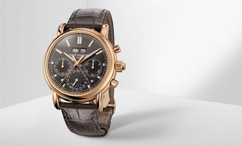 百達(dá)翡麗5204再添新作｜雙秒追針萬年歷計時碼表5204R-011-復(fù)刻表