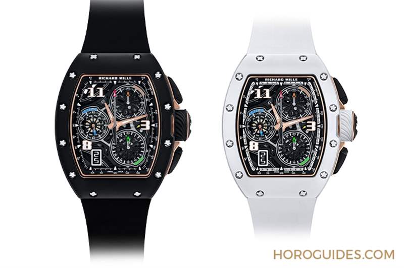 RICHARD MILLE 72-01計(jì)時(shí)碼表，再添黑白陶瓷款-復(fù)刻表
