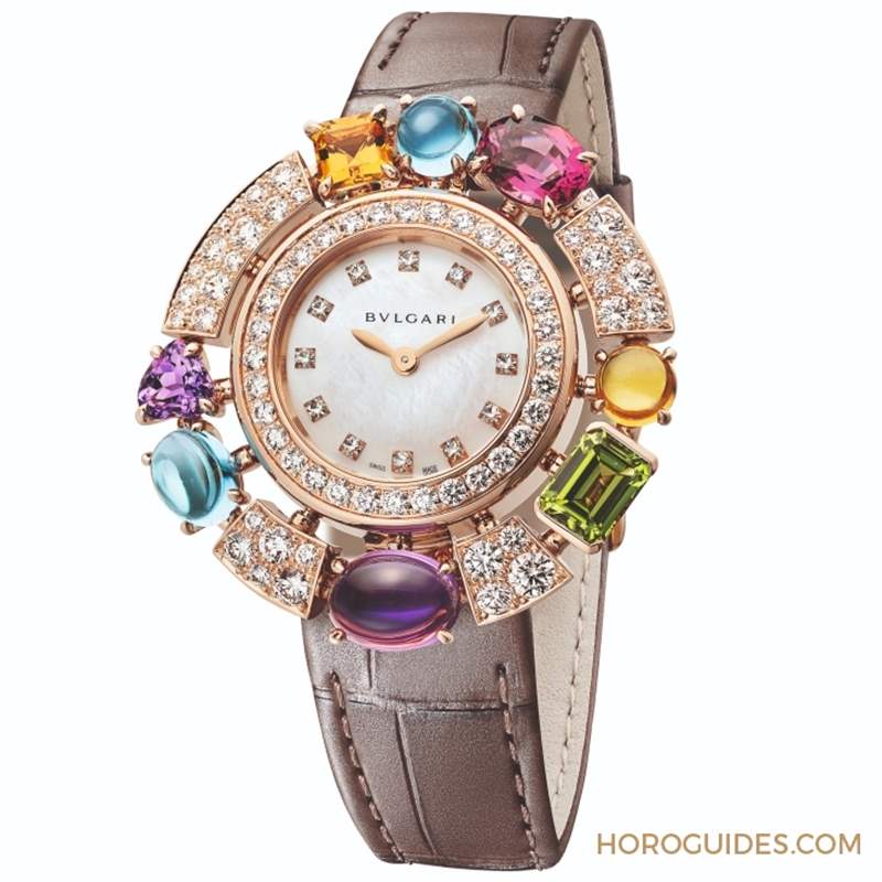 義式珠寶美學加持！BVLGARI Allegra腕表的彩寶光環-復刻表