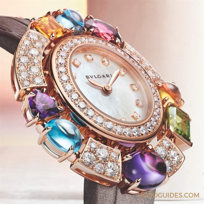 義式珠寶美學加持！BVLGARI Allegra腕表的彩寶光環-復刻表