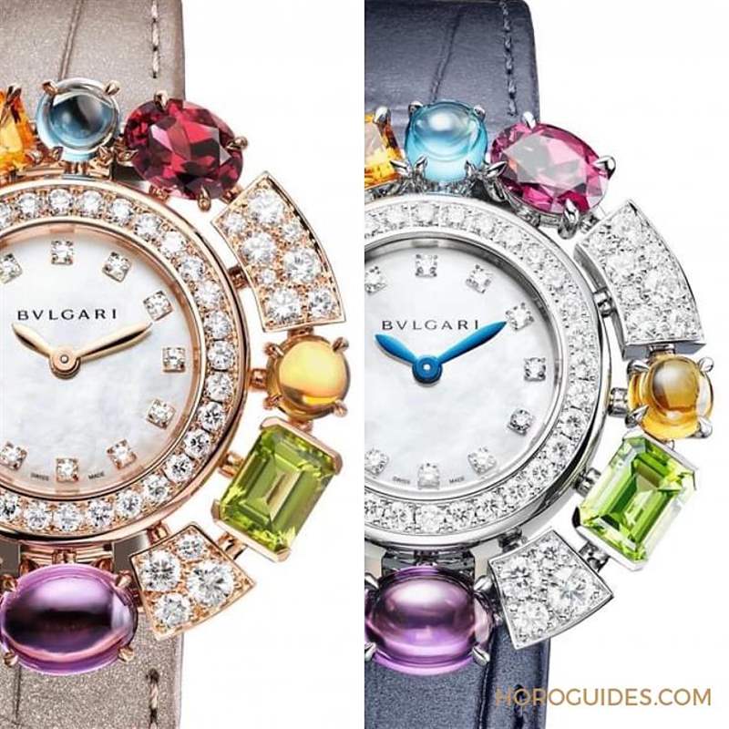 義式珠寶美學加持！BVLGARI Allegra腕表的彩寶光環-復刻表