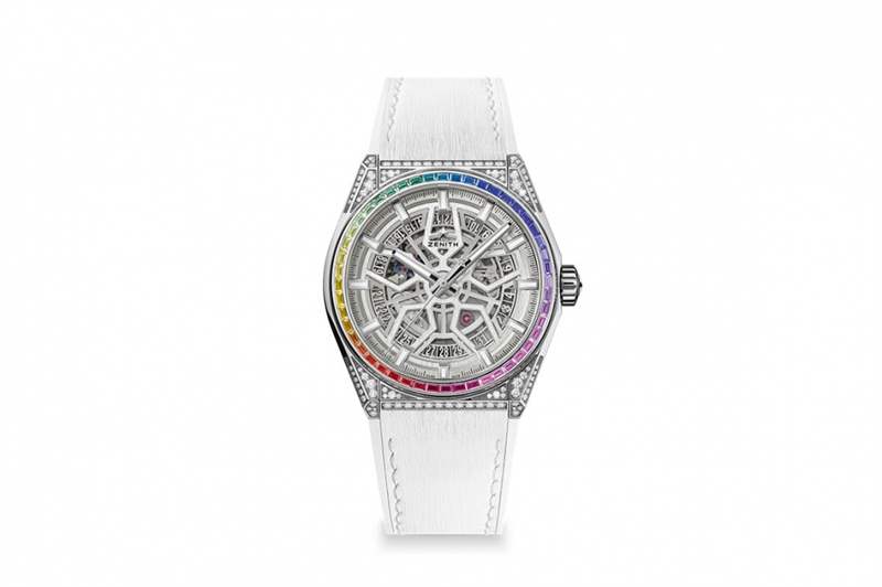 為這個圣誕添上色彩！真力時Zenith DEFY High Jewelry Rainbow-復刻表