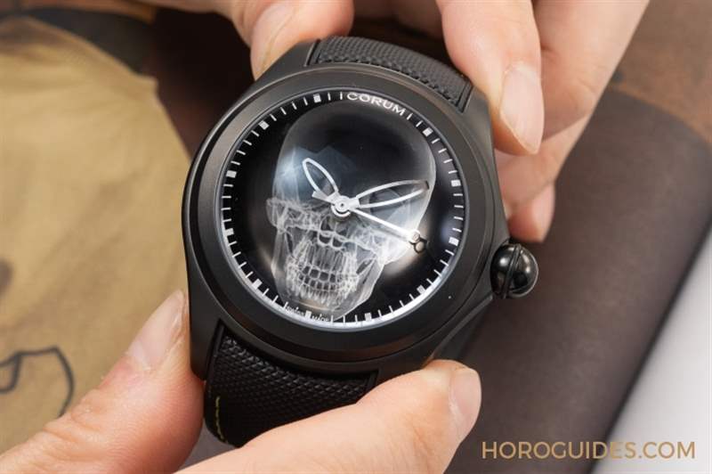 大膽狂放!泡泡里的幽冥綠光|Corum Bubble X Ray自動腕表-復刻表