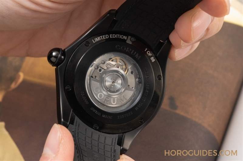 大膽狂放!泡泡里的幽冥綠光|Corum Bubble X Ray自動腕表-復刻表