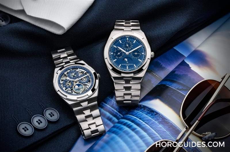 江詩丹頓Overseas超薄萬年歷首見白金材質-復刻表