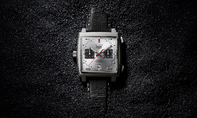 TAG Heuer Monaco腕表首見(jiàn)鈦金屬版-復(fù)刻表