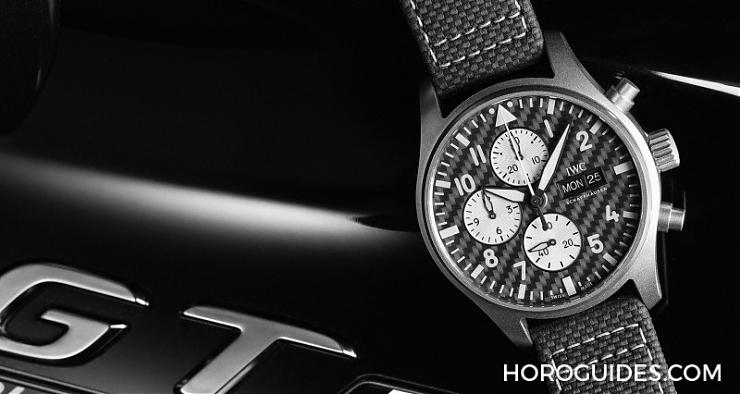 賽車同款材質！IWC飛行員計時腕表「AMG」特別版-復刻表