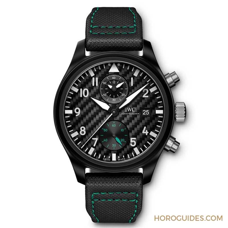賽車同款材質！IWC飛行員計時腕表「AMG」特別版-復刻表