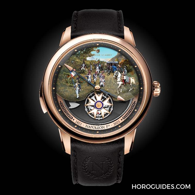 極致三問(wèn)報(bào)時(shí)，向拿破侖致敬｜Christophe Claret Napoleon飛行陀飛輪三問(wèn)表-復(fù)刻表