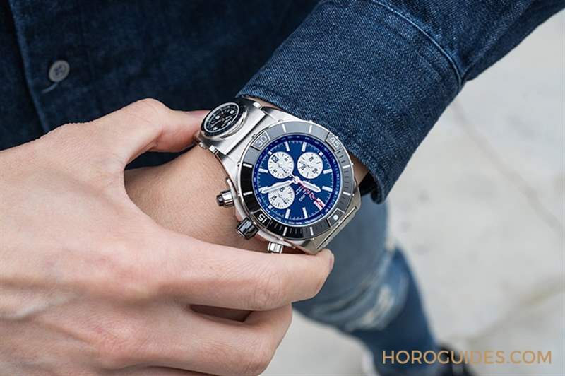 硬漢的重裝時尚｜BREITLING Super Chronomat超級機械計時碼表-復(fù)刻表