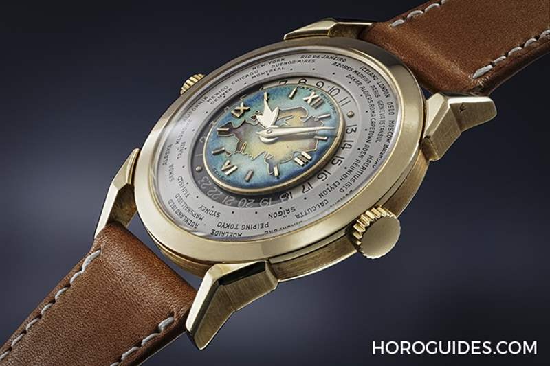 拍賣會首見，估價逾350萬瑞郎！百達翡麗罕見Ref.2523 世界時間琺瑯面腕表-復刻表