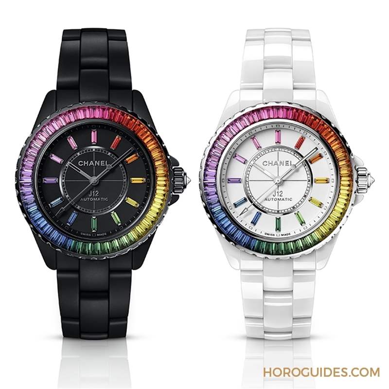 彩虹圈、電音魂，CHANEL J12嗨起來(lái)！-復(fù)刻表