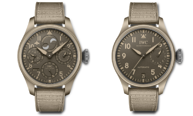 沙色陶瓷軍事風｜IWC大型飛行員TOP GUN莫哈韋沙漠特別版-復(fù)刻表