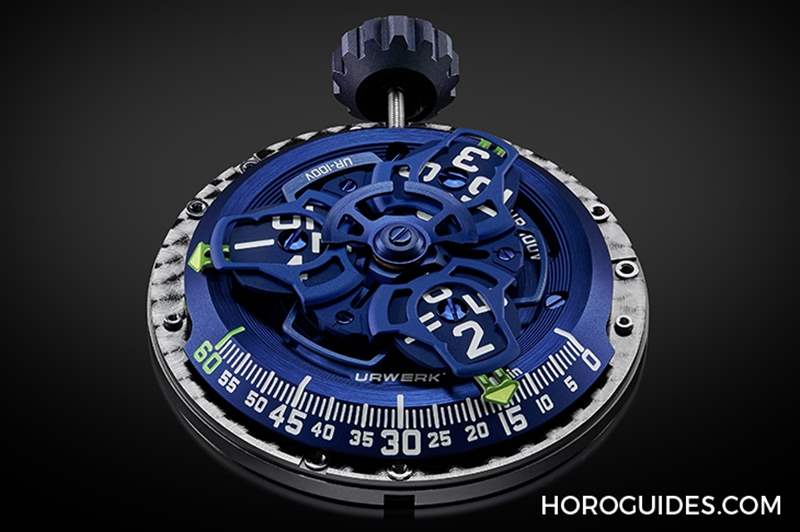 藍(lán)色星球之夢｜URWERK UR-100V Blue Planet限量腕表-復(fù)刻表