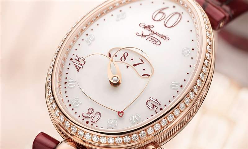 收放自如！前所未見的心形指針｜Breguet那不勒斯系列心愿仕女鉆表-復刻表