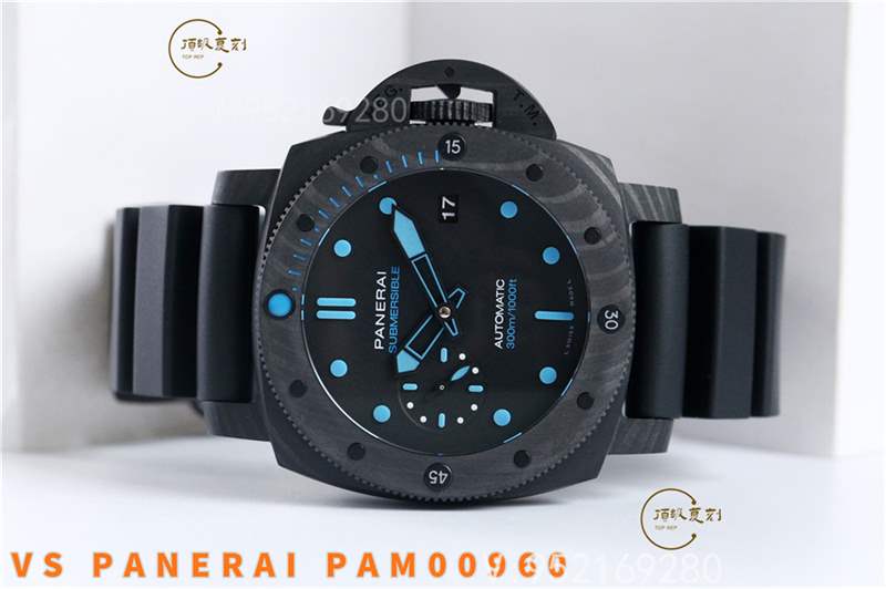 VS廠沛納海pam960碳纖維腕表復刻做工怎么樣,42mm亞洲人專屬-復刻表