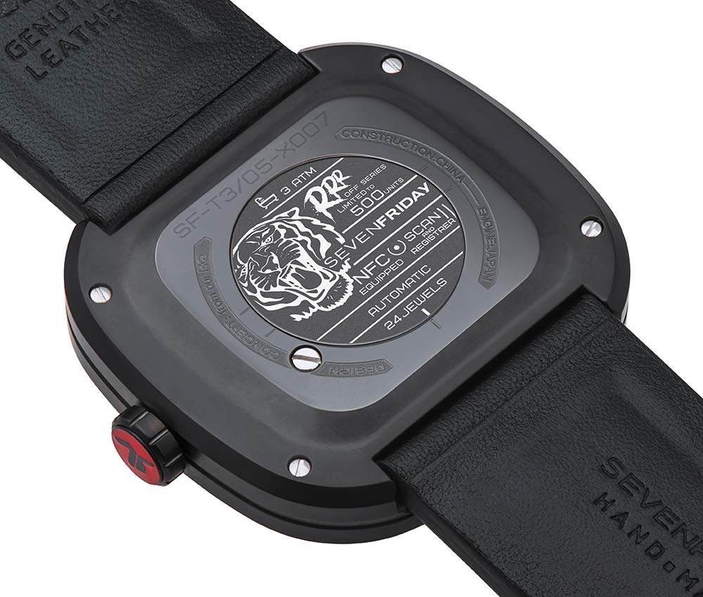 SEVENFRIDAY七個星期五T-老虎-復刻表