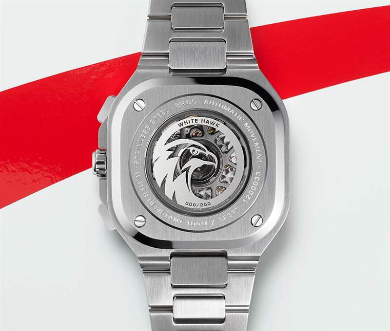 BELL & ROSS BR 05 超時(shí)白鷹，獵鷹的飛行-復(fù)刻表