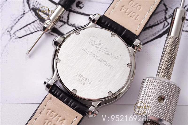 璀璨蕭邦:ZF廠蕭邦Happy Diamonds快樂的鉆石石英表對(duì)比正品-復(fù)刻表