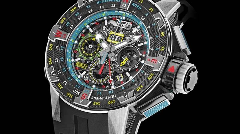 理查德·米勒 RM 60-01 自動飛返計時碼表 LES VOILES DE ST BARTH-復刻表