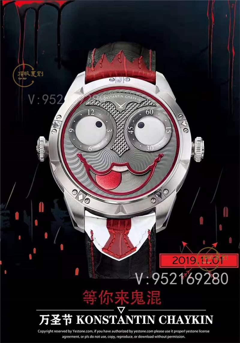 TW廠(chǎng)俄羅斯切金小丑復(fù)刻表對(duì)比正品能超越v9廠(chǎng)俄羅斯小廠(chǎng)嗎-復(fù)刻表