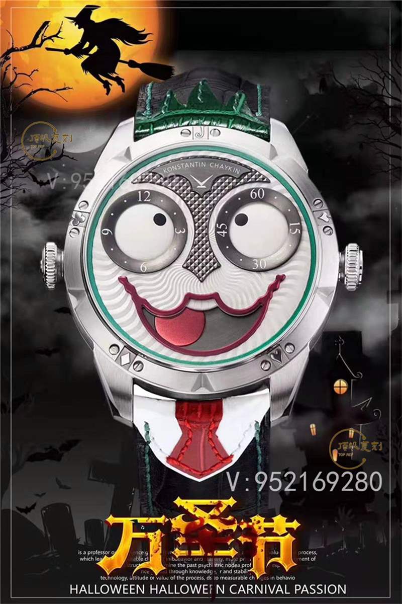 TW廠(chǎng)俄羅斯切金小丑復(fù)刻表對(duì)比正品能超越v9廠(chǎng)俄羅斯小廠(chǎng)嗎-復(fù)刻表