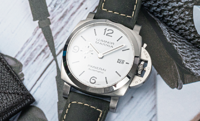 沛納海首見白色三明治面盤！Luminor Marina PAM01314腕表-復(fù)刻表