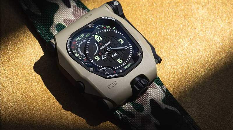 宇舶大爆炸整體陶瓷-URWERK EMC 時間獵人沙漠鼠尾草-復(fù)刻表