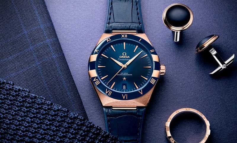 表徑再放大、拋光陶瓷表圈，OMEGA星座系列男表脫胎換骨更有型-復刻表
