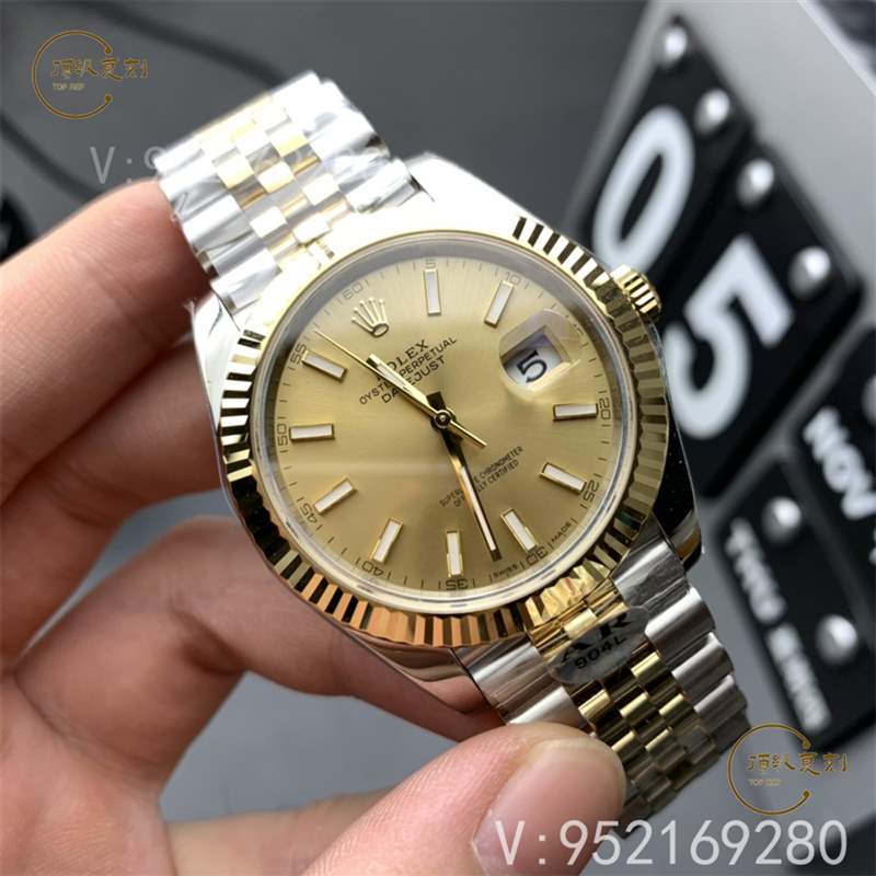 AR廠勞力士日志41mm間金款復刻表做工怎么樣-復刻表